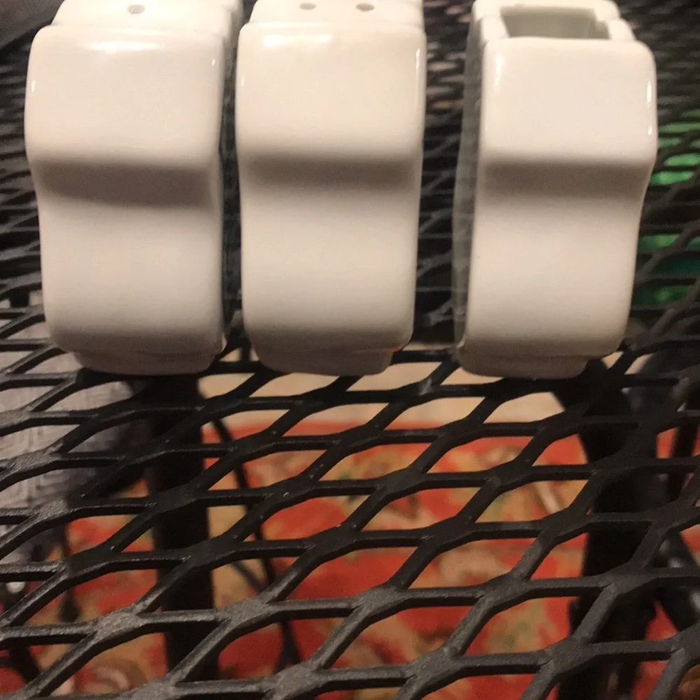 Route 66 Salt & Pepper & Toothpick Holder